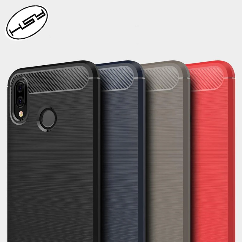 

Hot Selling Custom Size Design Mobile Phone Case Ultra Thin Brushed Soft Carbon Fiber TPU For Samsung Galaxy M10 M20 M30 case, 4 colors