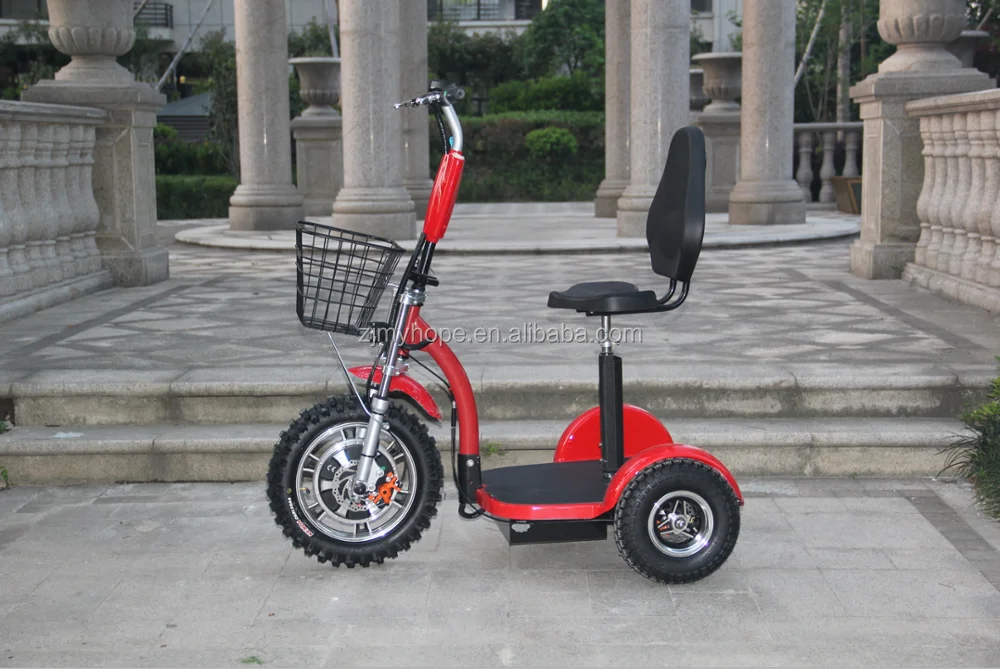 Electric Tricycle Trike 3 Wheel Electric Scooter With Thumb Throttle