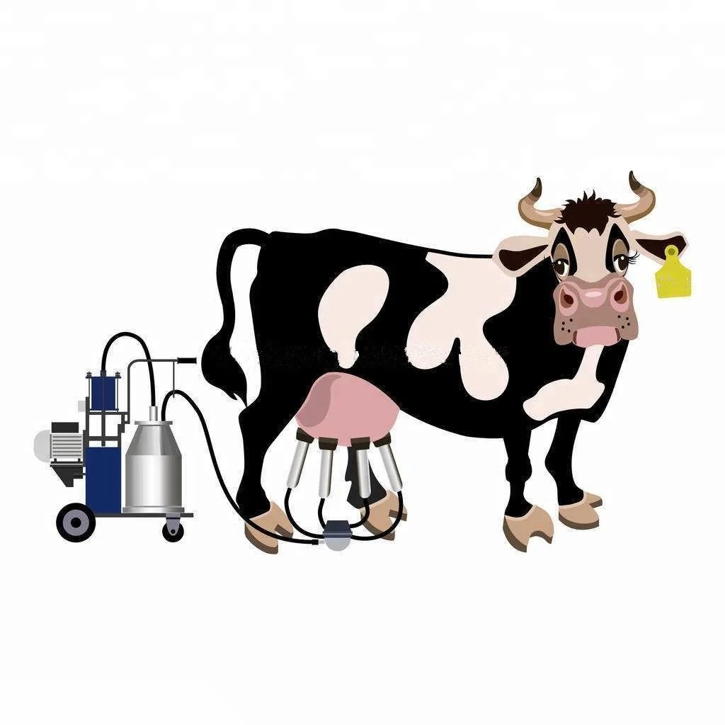 Dual Fuel Engine Electric Buffalo Portable Milking Machine For Sale