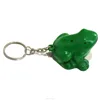 Customize Polyurethane foam OEM cheap 3d rubber PU toy globe earth keychains key chain