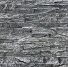 Black Wooden Vein Marble Interior Wall Cladding Stone/Stacked Stone Tiles Wall/Thin Stone Veneer Sheet