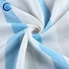 China suppliers 100% polyester white color belt plain voile curtain fabric sheer weave fabric