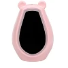 Cute Bear Night Light Alarm Clock for lady girl the Animal Alarm Clock for Children baby sleep alarm clock Bear gift