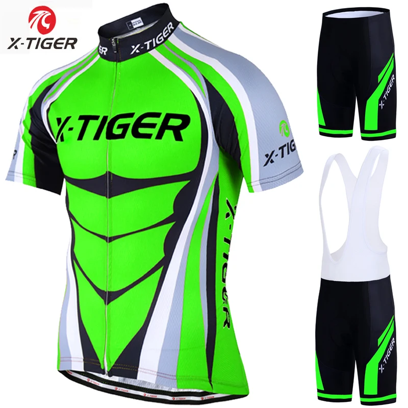 

X-TIGER China Custom Funny Apha Kraftwerk Soomom Bicycle Wear Men Breathable Quick Dry Ciclismo Clothing Pro Cycling Jersey