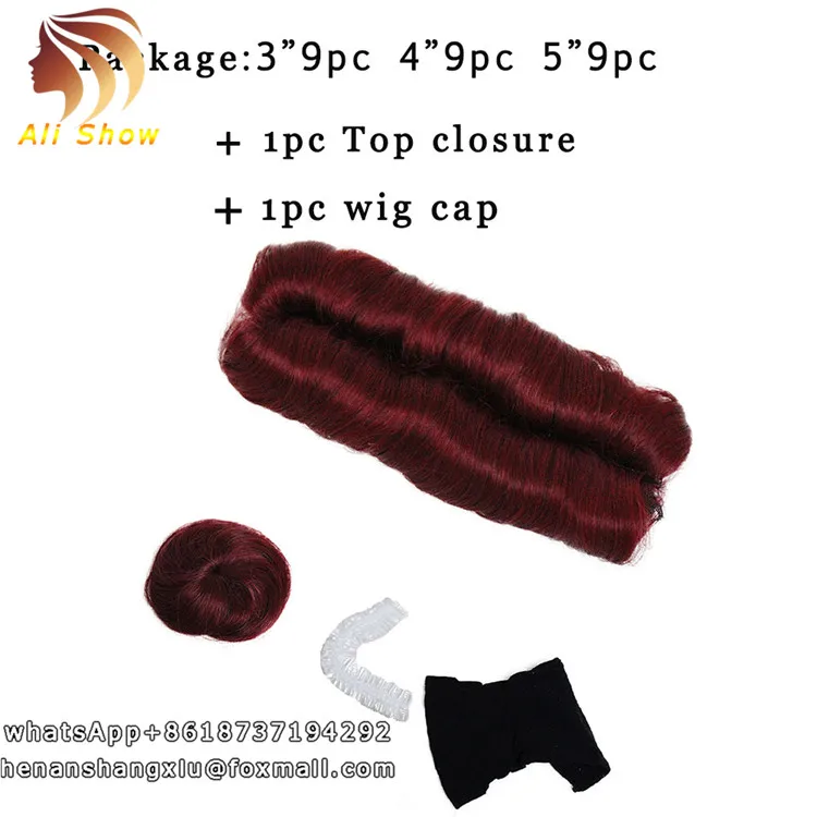 100 Remi Human Hair Weave Remy 27 Piece Hair With Closure Quick