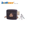 Double bolt 97mmW rim and bolt lock for exterior doors