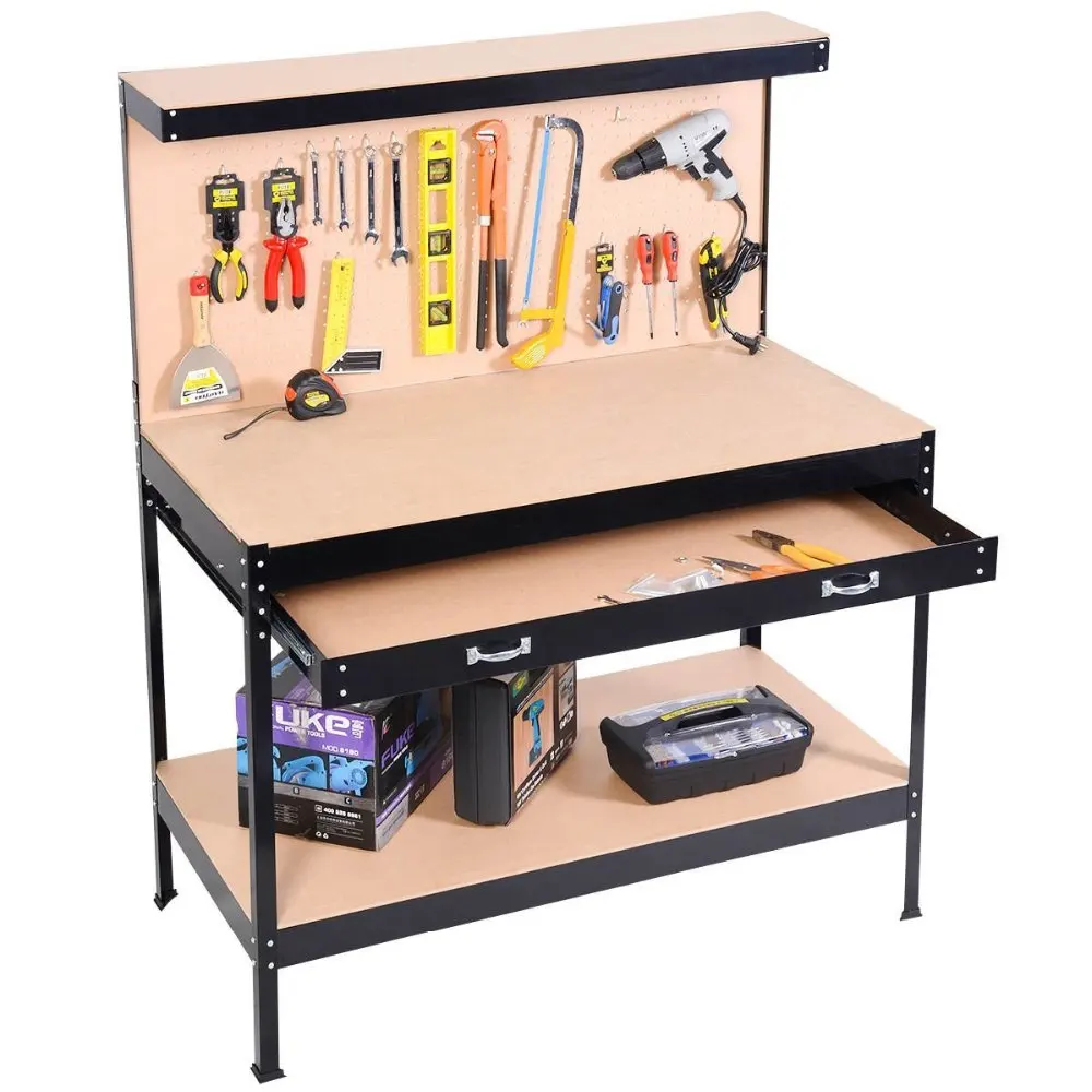 Heavy Duty Big Drawer Tradesman Workshop Garage Workbench - Buy Garage ...