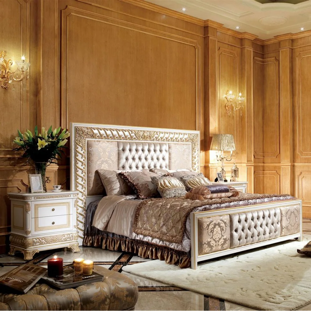 Yb62 2 European Style Neoclassic Double Bed Wholesale French Fancy Design Bedroom Furniture Sets Buy French Antique Bedroom Furniture Sets Royal