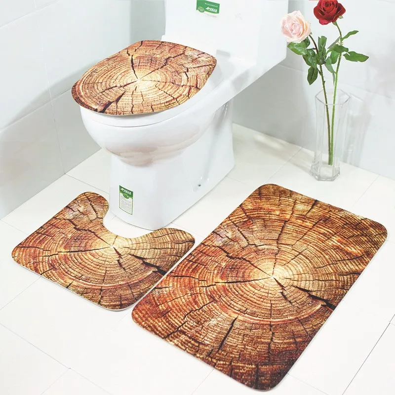 Wholesale Various Color Good Quality Most Popular Wc Toilet Mat Bath