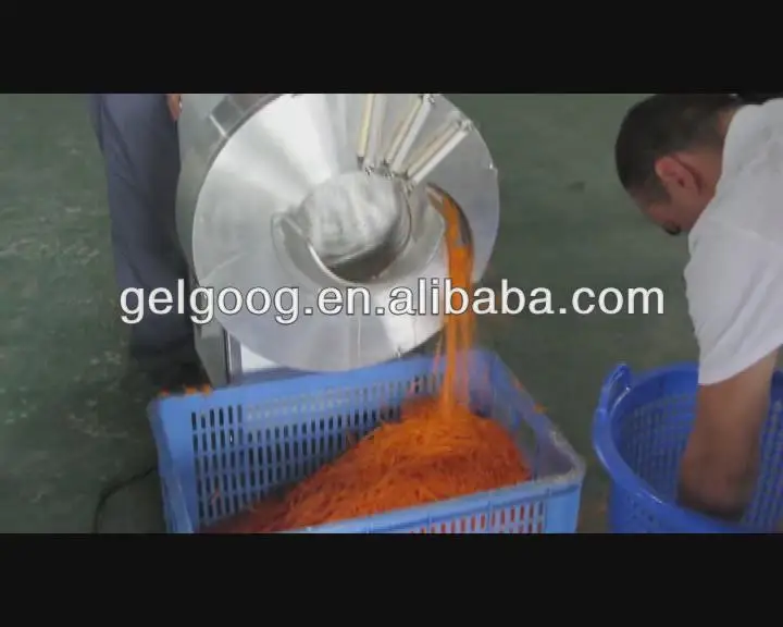 Carrot Julienne Cutting Machinecarrot Stick/strips Cutting Machine