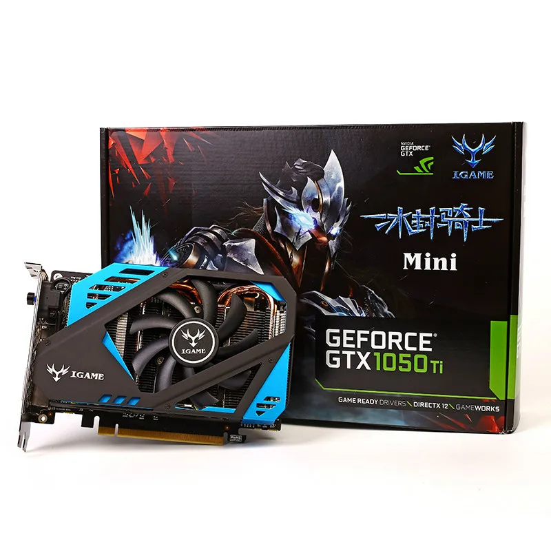 Colorful GeForce GTX 1050 Ti 4GB GDDR5 14nm 128Bit GeForce Graphic Cards GPU For Games Or Mining ETH Zec Coins