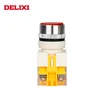 mechanical power flat 220 volt 240v push button switch knob