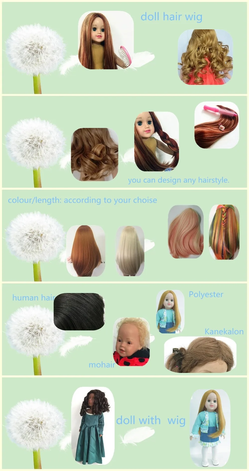 High Quality Real Doll Hair Wigs Afro Wholesale Buy Doll Hair Wigs Afro Real Doll Wig High Quality Real Doll Wig Product On Alibaba Com