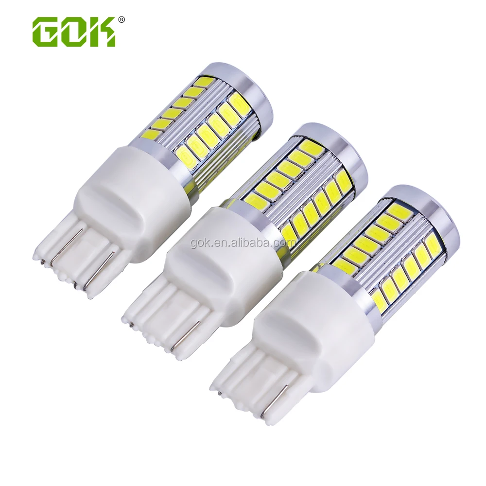 

T20 7443 7440 led W21/5W W21W WY21W 33SMD 5730 led white light auto Tail Led Bulb Brake Reverse Light Daytime Running light