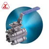 1000 psi 2 inch bw sw welded thread stainless steel 3pcs ball valve