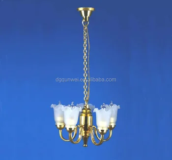 1 12 Scale Classic Miniature 12v Led Hanging Ceiling Pendant