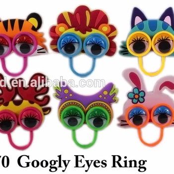 googly eye rings