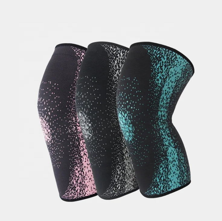 

New design Knee Sleeve, Starry Color Pattern Compression Knee Sleeve FL01-595