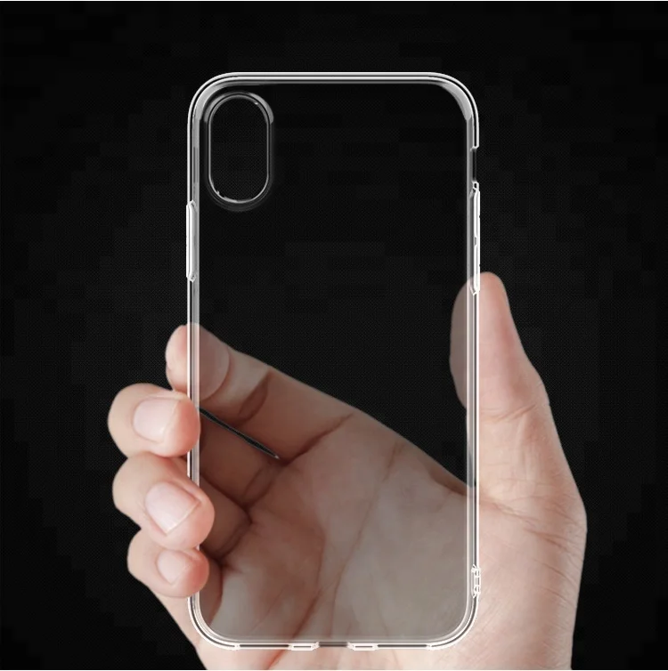 

Wholesale new accessories high quality clear tpu soft shell hot selling mobile back cover transparent cellphone case, N/a