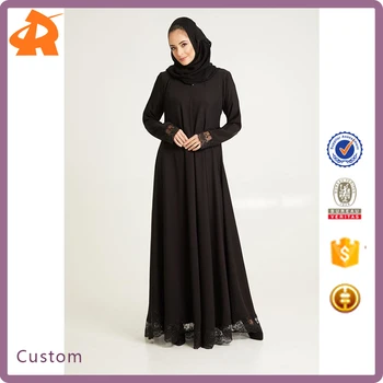 long jilbab with sleeves