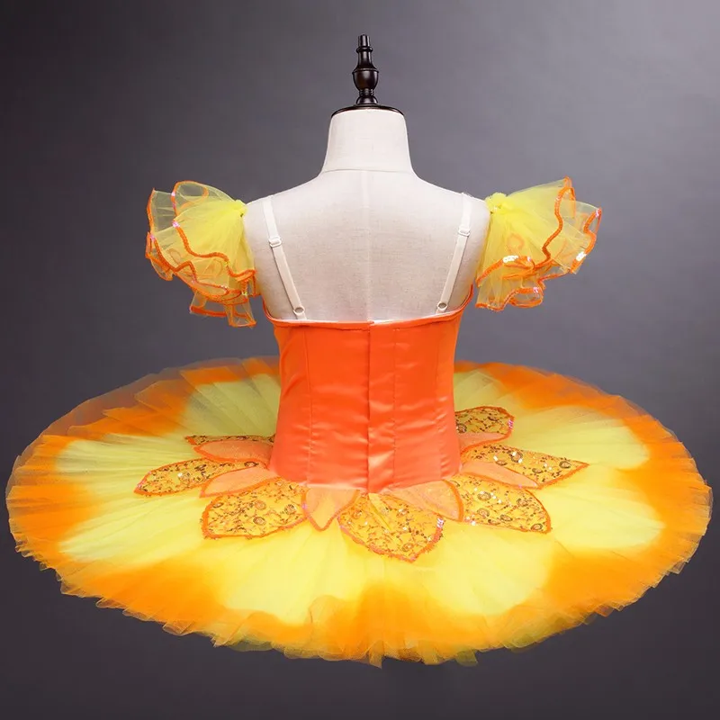 Wholesale Orange Stage Dancewear Girls Ballet Tutu Ballet - Buy Ballet ...