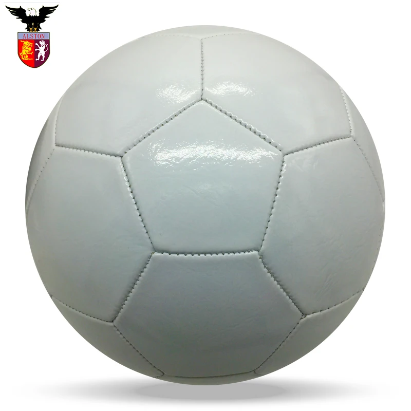 

2021 Custom Football Size  PVC All White Soccer Ball Cheap Football soccerball