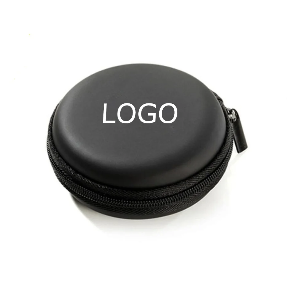 
Cheapest Promotion gift custom logo hard shell zipper earphone eva case  (60588421735)