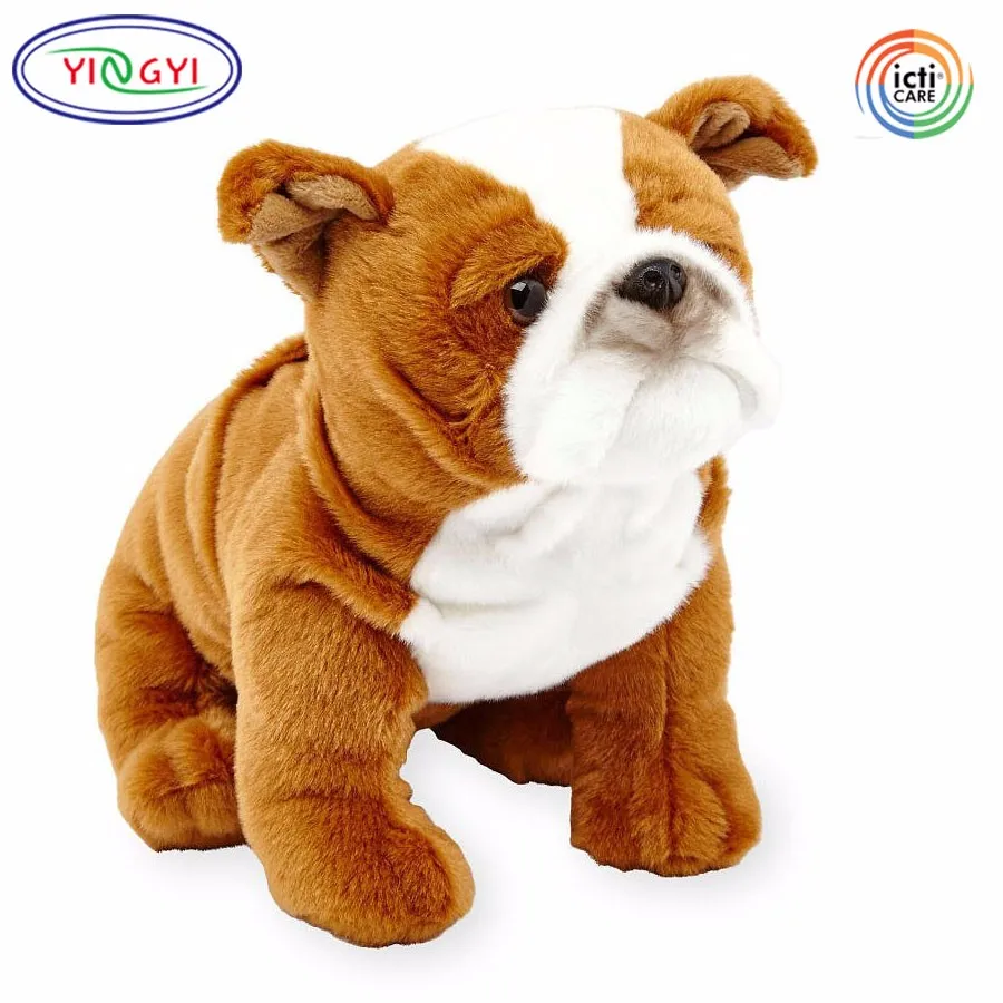 english bulldog plush toy