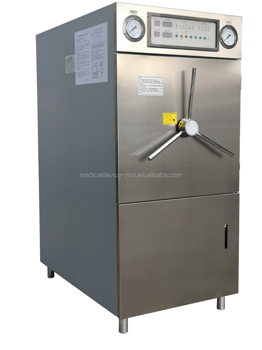 300l Gravity Pressure Steam Autoclave / Medical Sterilizer
