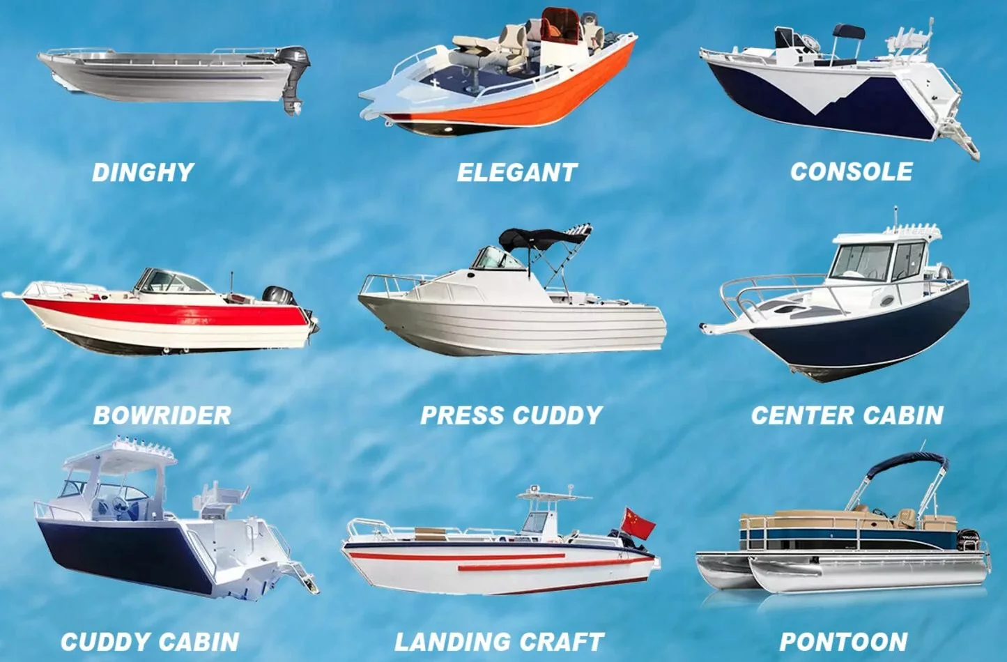 17ft Outboard Motor Aluminum Bowrider Yacht Fishing Speed Boat Buy