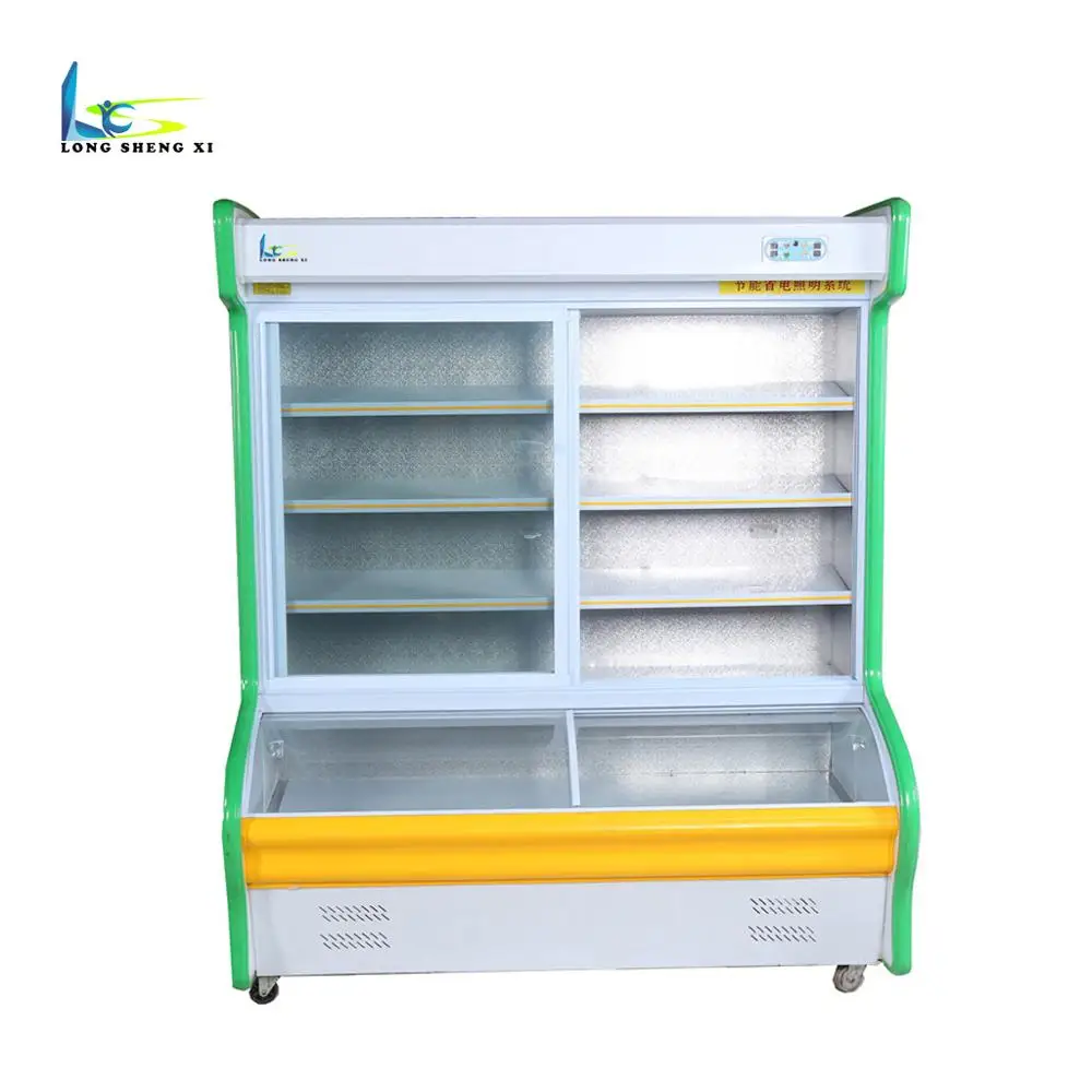 Refrigerated Showcase/produce Display Cooler/fruit Vegetable Display