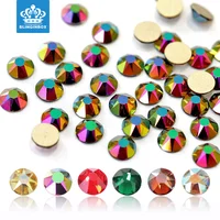 

New Colors Hot Sell 16 Cut Facets HotFix Stones Austria Non Hot Fix Rhinestone For Dress