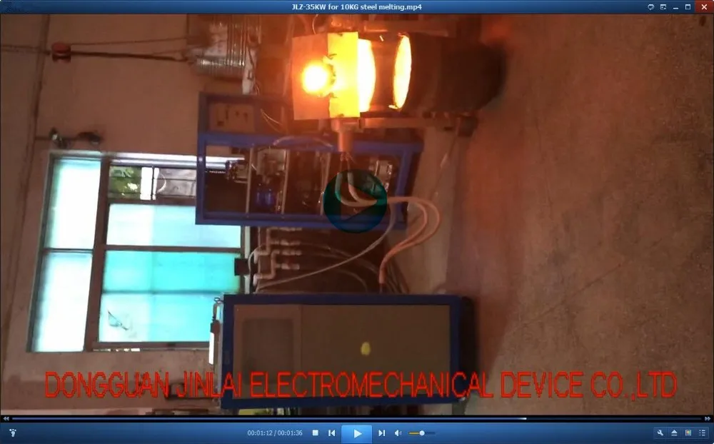 Low Pollution Tilting Electric Melting Furnace for Platinum (JLZ-90)