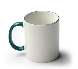 Image of 11oz White Coated Sublimation Ceramic printed Mugs Eco-friendly Ceramic coffee mugs