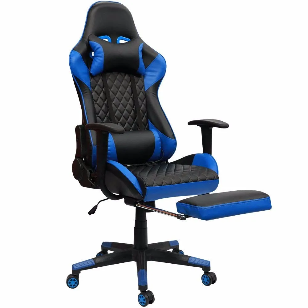 Ergonomic High Back Large Size Gaming Chair With Massage Function