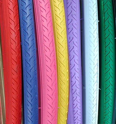 colored 20 inch bike tires