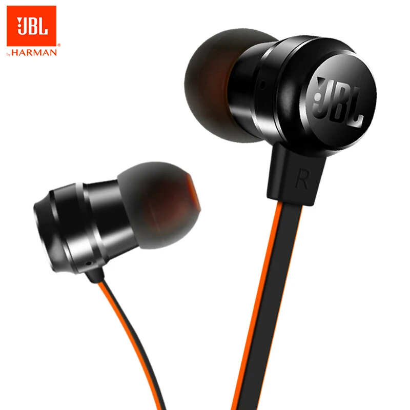 JBL T280A+ Titanium Diaphragm Stereo Wired In-Ear Earphones Pure Bass Headphones with Mic Remote Control