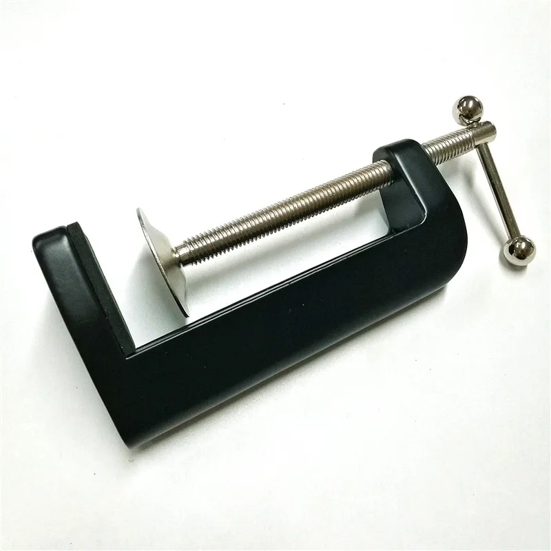 

10CM Desk LED table lamp clamp 10mm screw flexible metal pipe clip