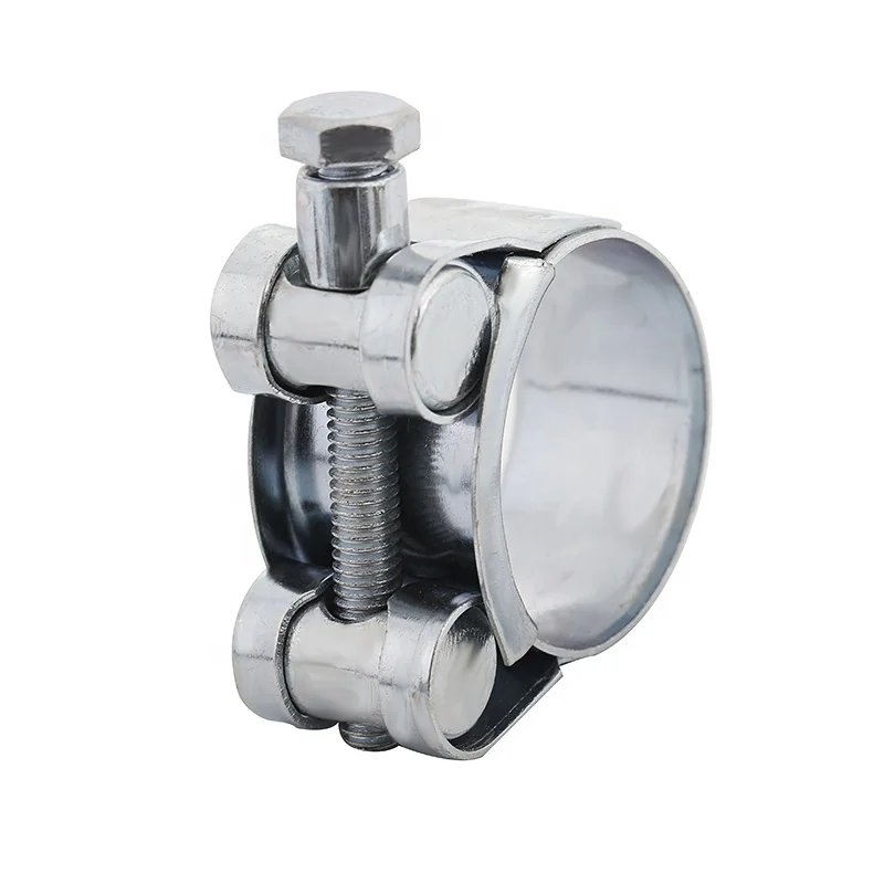 
Manufacture Mild Steel Solid Heavy Duty Clamp Single Bolt Hose Clamps 