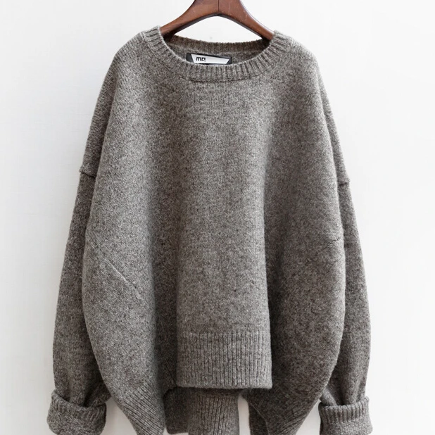 women's oversized wool sweater