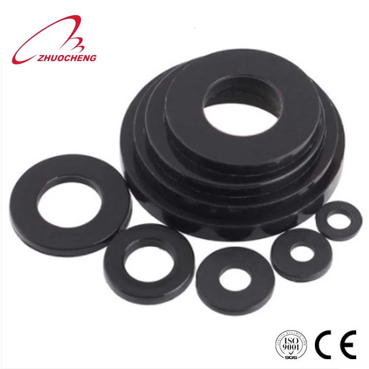 Black Nylon Plastic Insulation Shoulder Washer Buy Nylon Washer