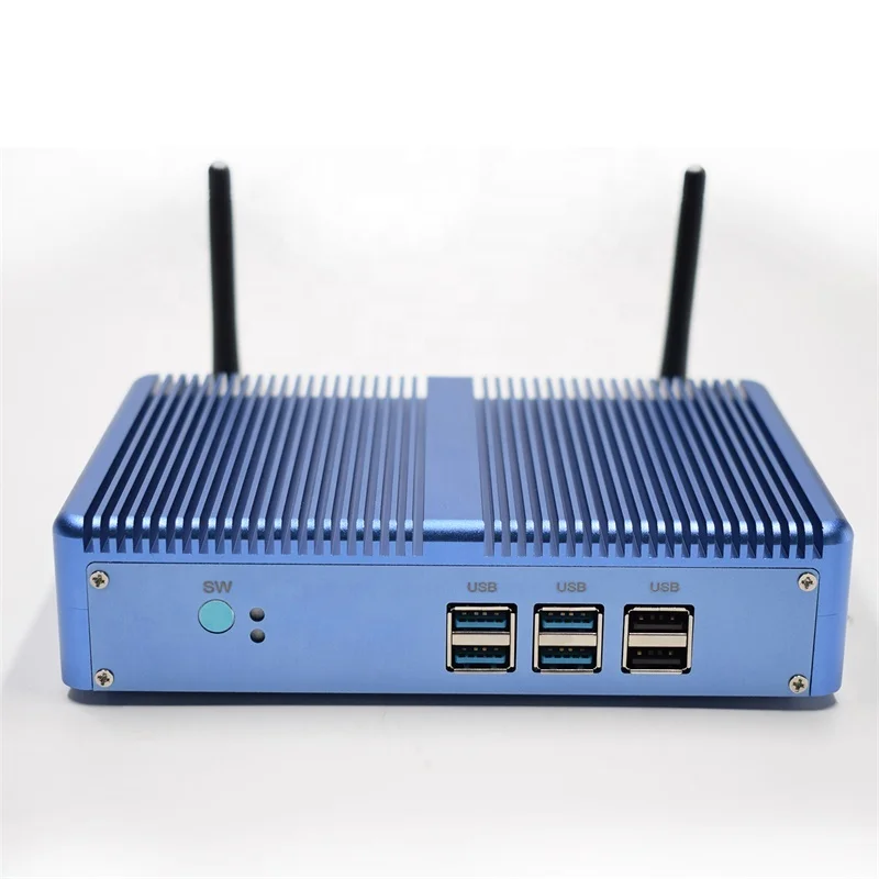 

OEM smart i7 5550U fanless dual core i7 linux computer media center mini gaming pc with battery 4k output