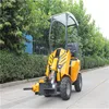 HW200 full hydraulic transmission 4 wheel drive China mini wheel loader for sale