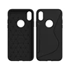 Top Selling Products In Alibaba NS Line Brushed TPU Rubber phone Carbon Fiber Case cases For iPhone X Cell Phone