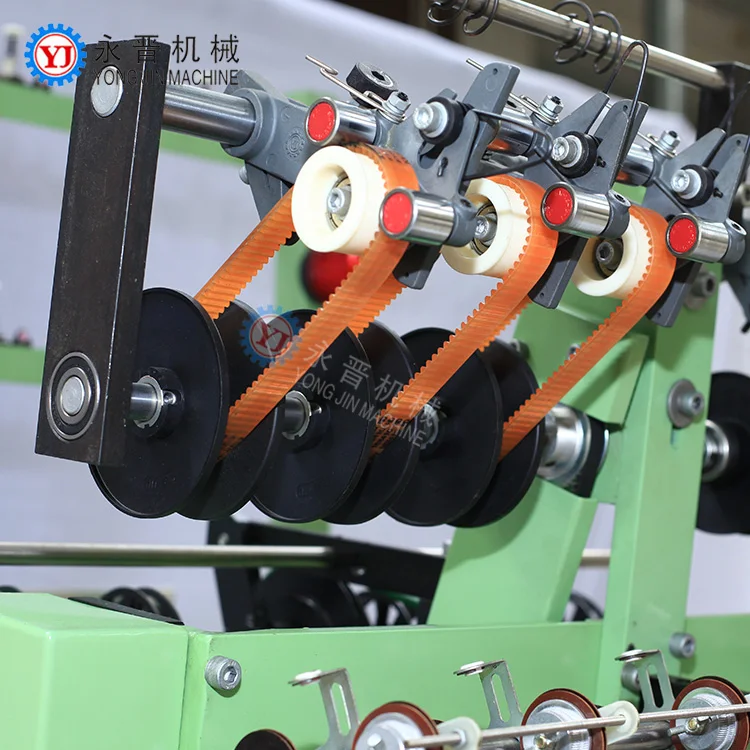 
High speed underwear elastic belt making equipment+nylon webbing strap machine 