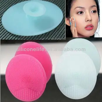 silicone cleansing pad