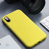 

Recyclable Degradable Mobile phone Case Accessories For iPhone 8 Case Back Cover Eco friendly Phone Shell for iphone 8 plus case