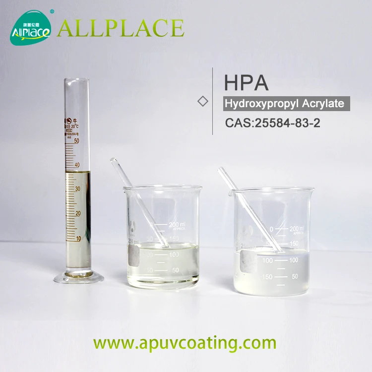 99% Purity Hydroxypropyl Acrylate/HPA CAS No.: 25584-83-2 Acrylic Monomer