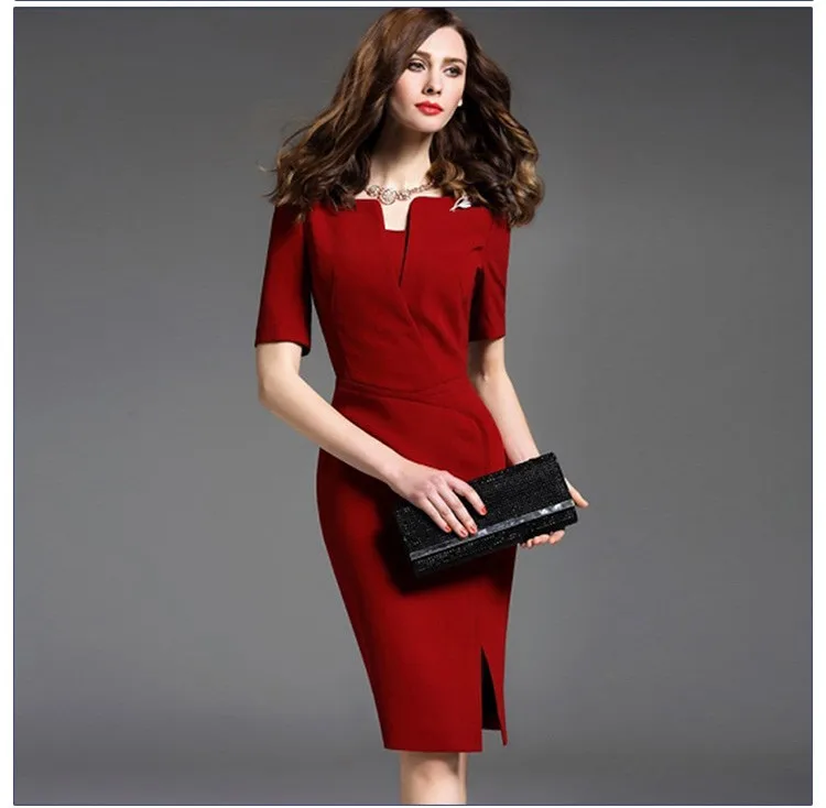 Wholesale Cut Maxi Pencil Tight Spandex 