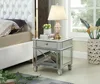 High quality 3 drawers antique mirrored bedside
